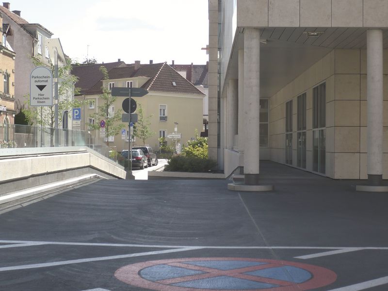 Schoenwald GmbH: Tiefgaragenbeschichtung der Ein-/Ausfahrt der Donauklinik Neu-Ulm